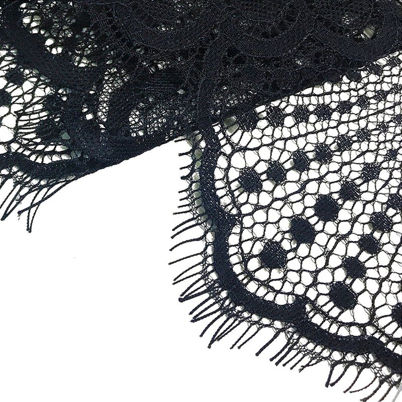 Eyelash Lace Lace Fabric Dress Polyester for Women's Wear Wholesale Su 9